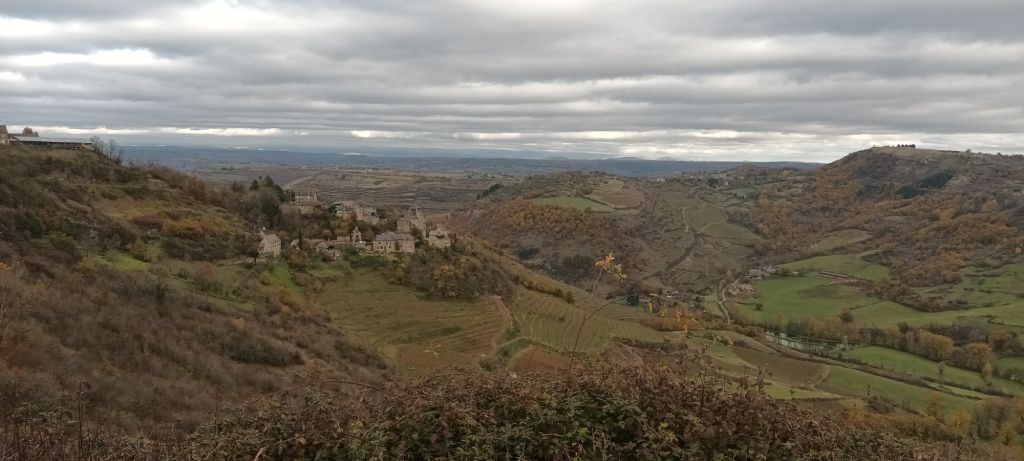 a scene of the aveyron countryside